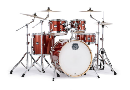 Mapex Mars Birch 5-Piece Shell Pack - Blood Orange Sparkle