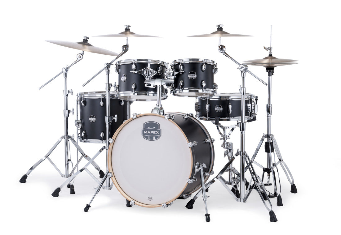 Mapex Mars Maple 5-Piece Shell Pack - Matte Black