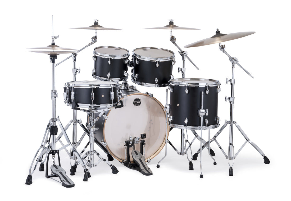 Mapex Mars Maple 5-Piece Shell Pack - Matte Black