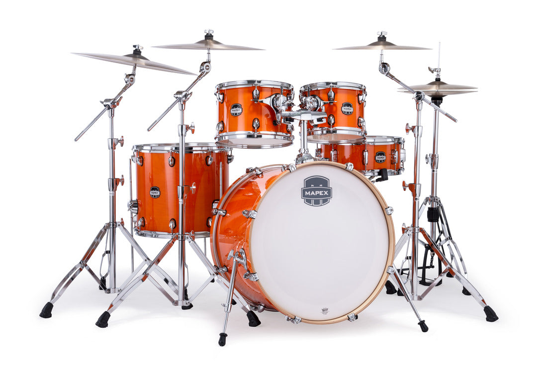 Mapex Mars Maple 5-Piece Drum Kit - Glossy Amber