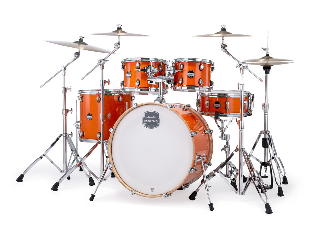 Mapex Mars Maple 5-Piece Drum Kit - Glossy Amber
