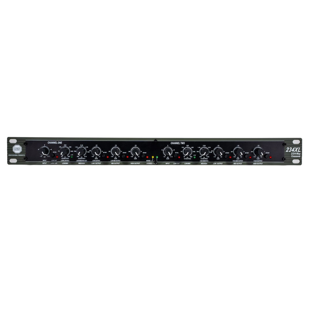 PowerWorks PW-CX234 3-way Active Crossover