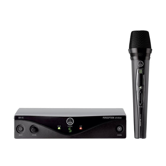 AKG PW45 V - Perception Wireless Vocal Handheld Microphone System | Professional Studio & Live Microphone