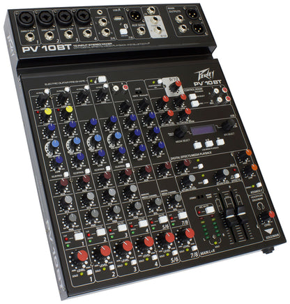 Peavey PV® 10 BT 10 Channel Compact Mixer with Bluetooth