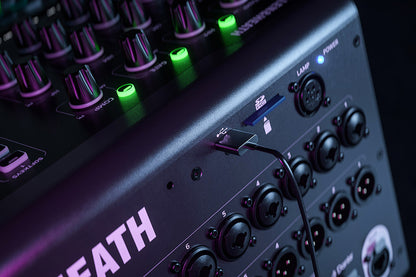 Allen & Heath Qu-6D 24 Input Digital Mixer with Dante