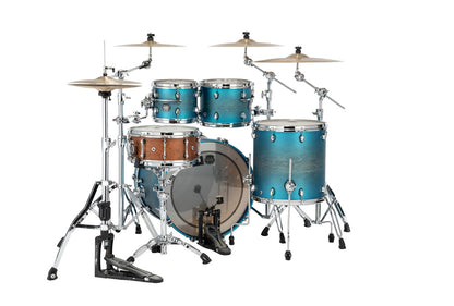 Mapex Saturn Evolution 4-Piece Shell Pack - Exotic Azure Burst