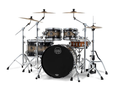 Mapex Saturn 5-Piece Shell Pack - Black Ink Burst