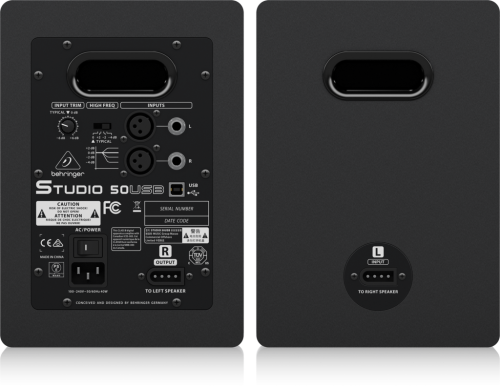 Behringer STUDIO50USB Bi-Amped Reference Studio Monitors
