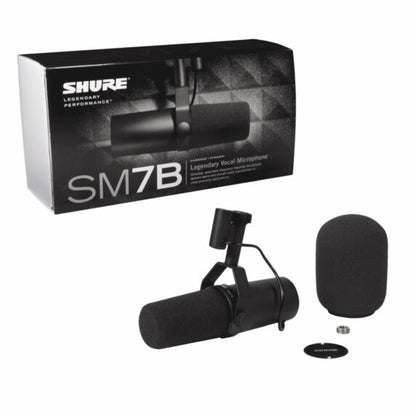 Shure SM7B Cardioid Dynamic Vocal Microphone
