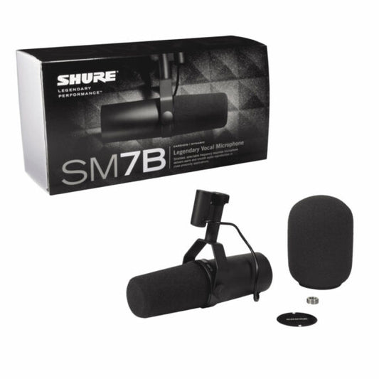 Shure SM7B Cardioid Dynamic Vocal Microphone
