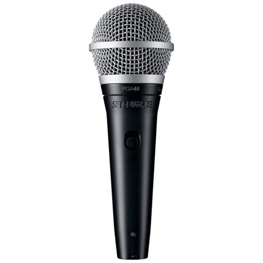 Shure PGA48-XLR-E Handheld Microphone With 15ft XLR CABLE