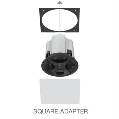 Sonance SQ ADAPT PS-C63-WH White Square Adapter(Pair)