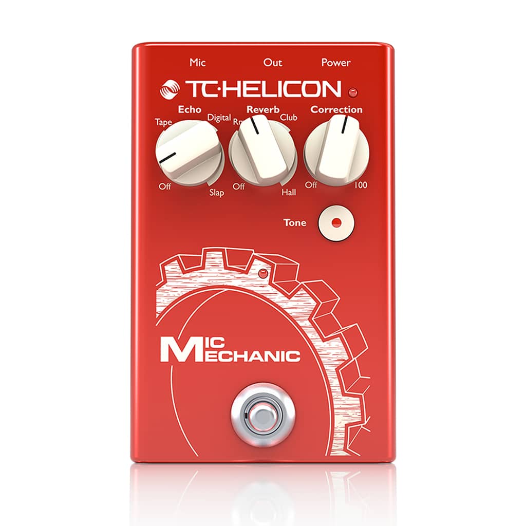 TC Helicon Mic Mechanic 2 Vocal Effect Pedal