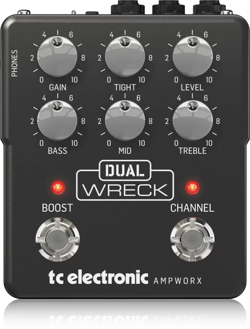 TC Electronic Ampworx Dual Wreck Preamp Pedal