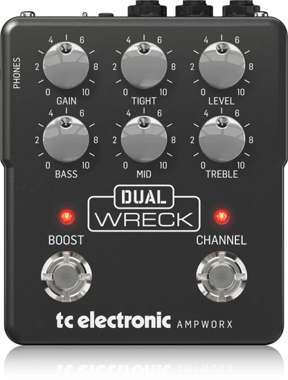 TC Electronic Ampworx Dual Wreck Preamp Pedal