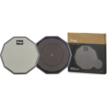 Stagg TD- 08R - 8″ Desktop Practice Pad | Stagg Drum & Percussion Gear for Practice