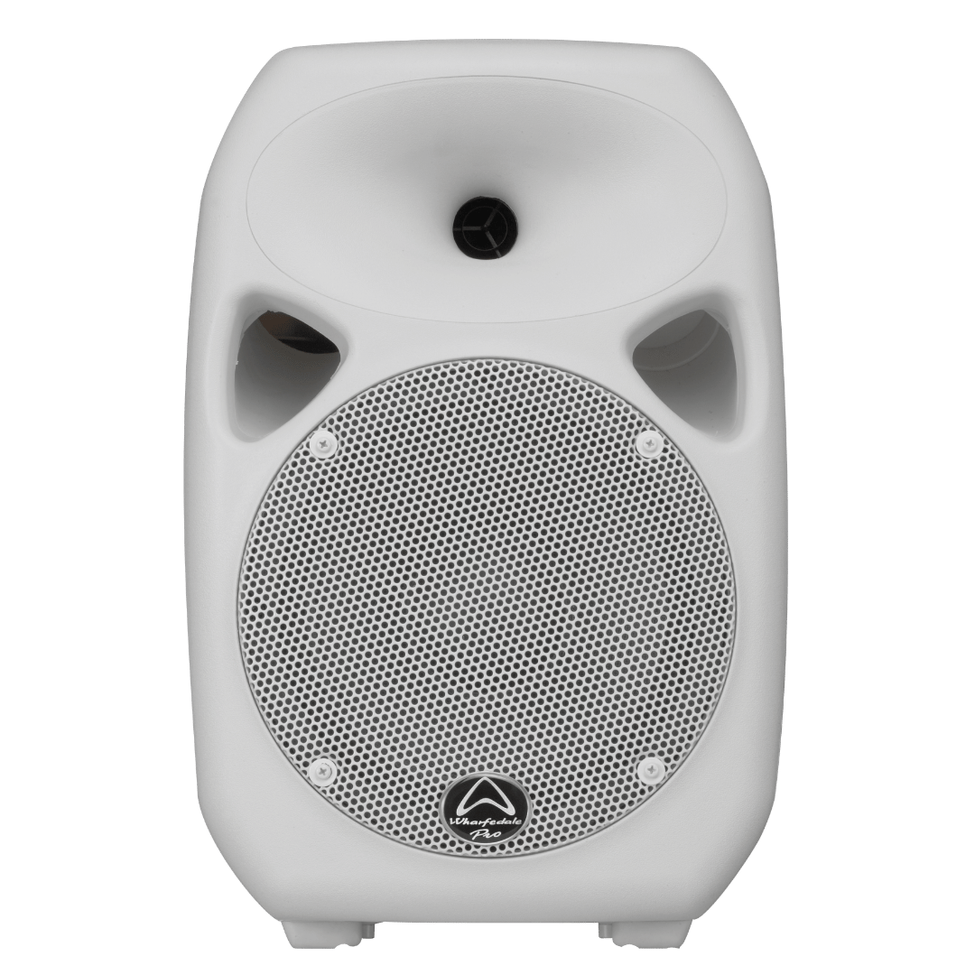 Wharfedale Pro TITAN-8A MKII Active Speaker White | Wharfedale Powered PA Speaker for Events & Churches