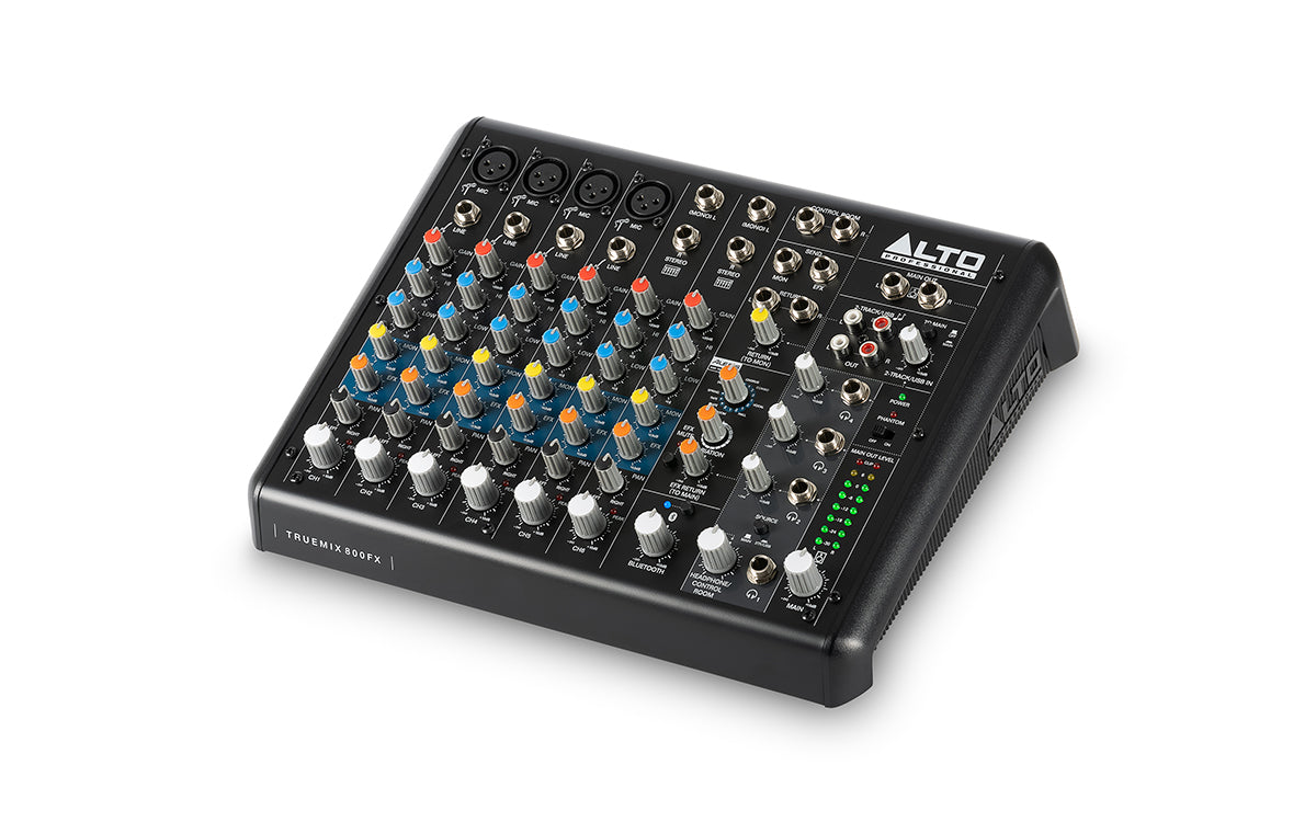 Alto Professional TrueMix 800FX 8-Channel Mixer with Effects