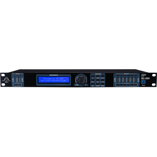 Wharfedale Pro VERSADRIVE SC-26X Signal Processor | Wharfedale DSP / Loudspeaker Processor