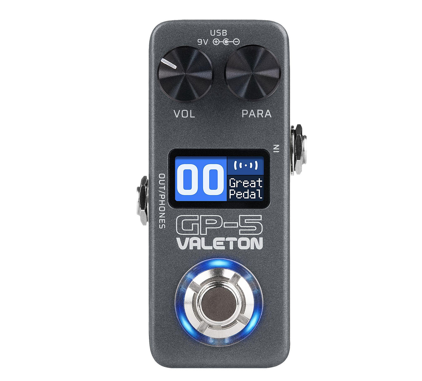 Valeton GP-5 Multi-FX Amp and IR Loader Mini Pedal