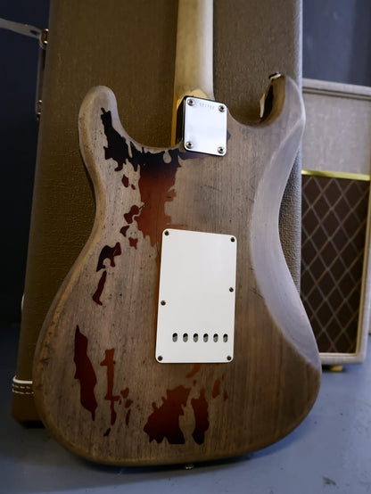 2010 Fender Custom Shop Rory Gallagher Stratocaster — 3-Tone Sunburst Relic