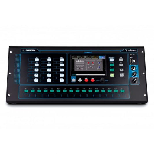 Allen & Heath QU-PAC - 22×12 Digital Rackmountable Digital Mixer | Allen & Heath Digital Mixer for Live Sound, Churches & Studios