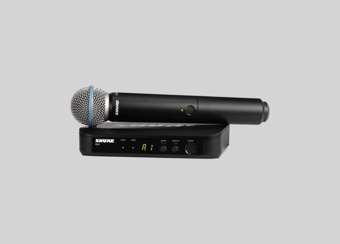 Shure BLX24 Wireless Vocal System with Beta 58A