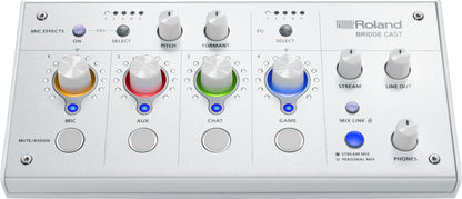 Roland BRIDGE CAST Dual-Bus Streaming Mixer - White