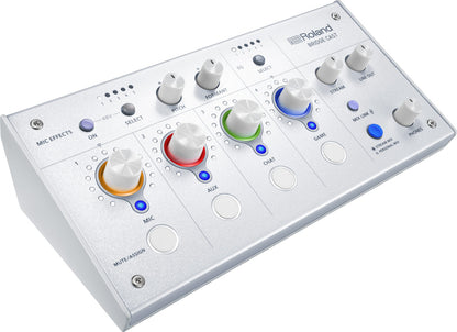 Roland BRIDGE CAST Dual-Bus Streaming Mixer - White