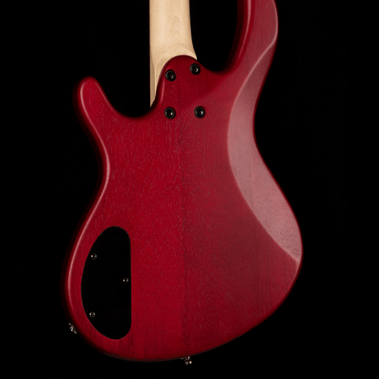 Cort Action Junior Short-Scale Bass - Open Pore Black Cherry