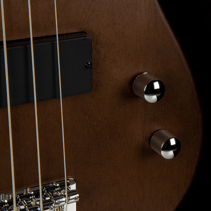 Cort Action Junior Short-Scale Bass - Open Pore Walnut
