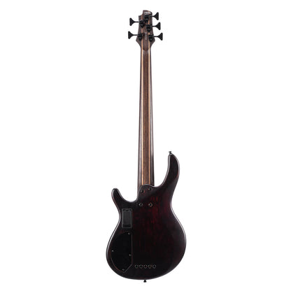 Cort B5 Element 5-String Bass - Open Pore Trans Black