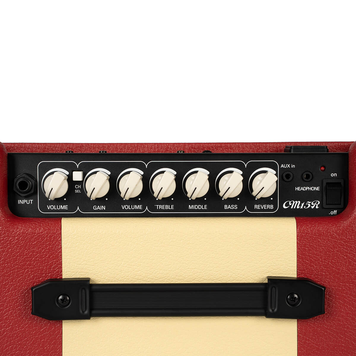 Cort CM15R Guitar Amp with Reverb - Dark Red