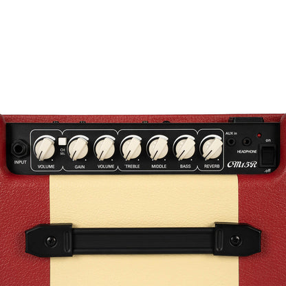 Cort CM15R Guitar Amp with Reverb - Dark Red