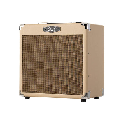 Cort CM15R Guitar Amp with Reverb - White Sand