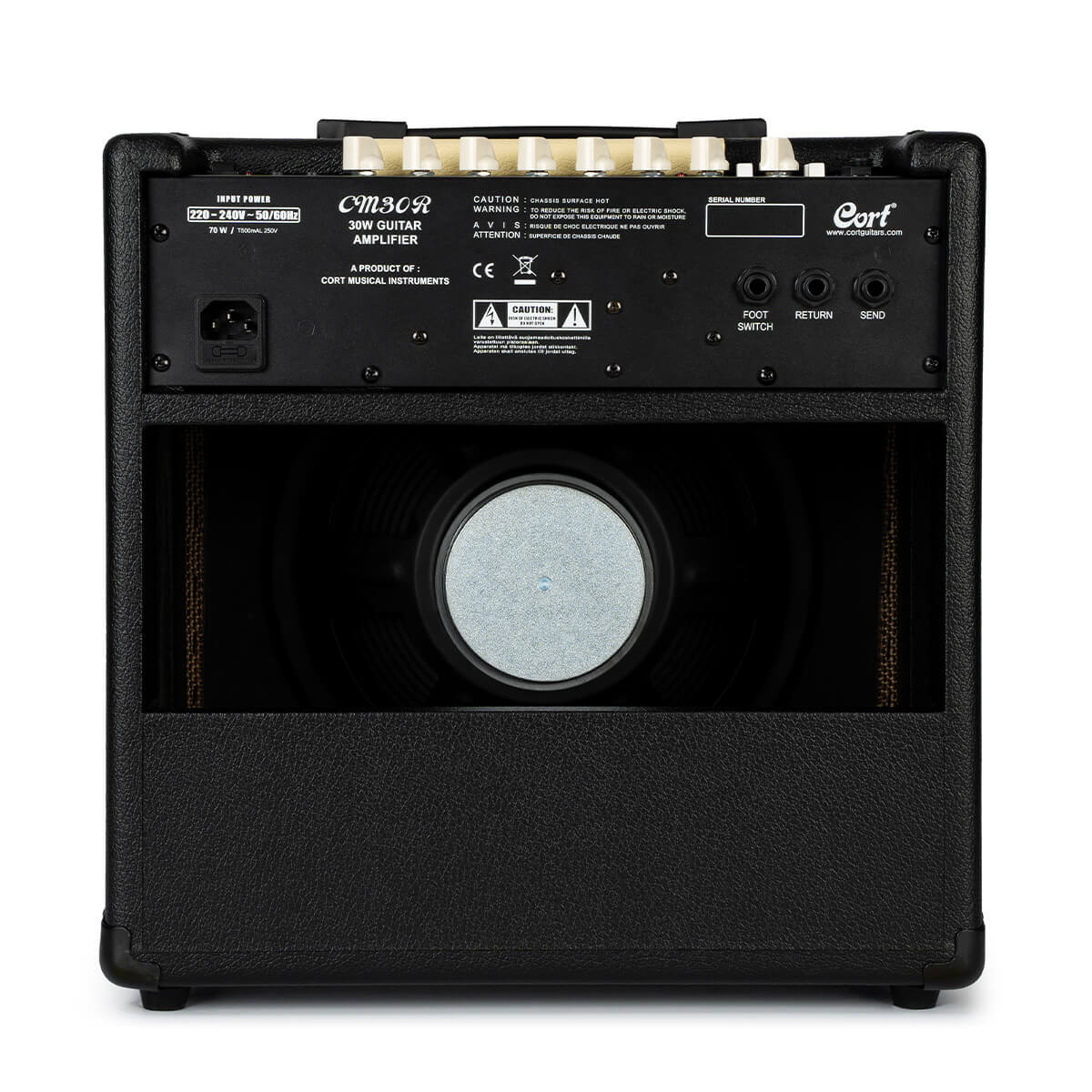Cort CM30R Guitar Amp with Reverb - Black