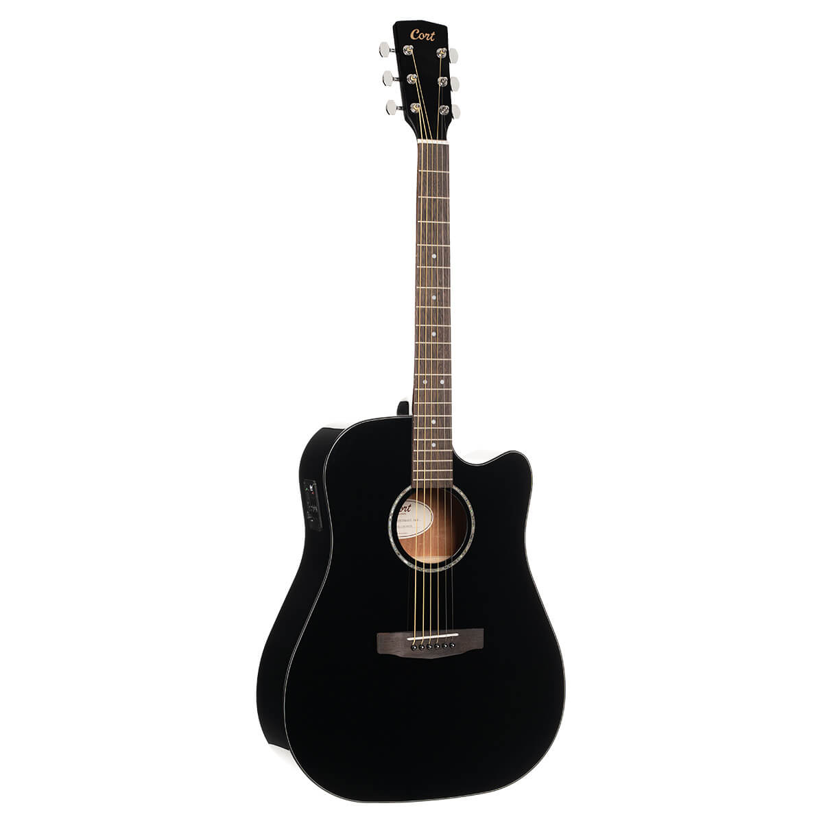 Cort Earth60CE Electro-Acoustic - Black Gloss