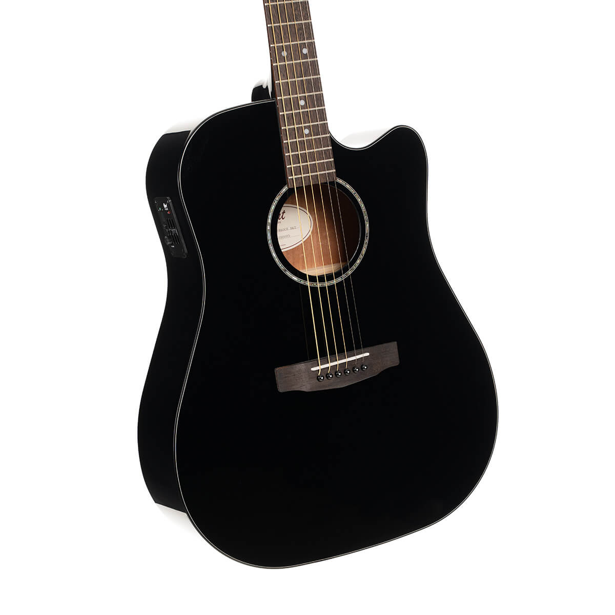 Cort Earth60CE Electro-Acoustic - Black Gloss