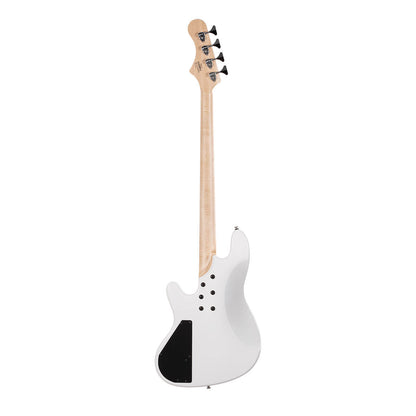 Cort Elrick NJS4 Bass - White with Case