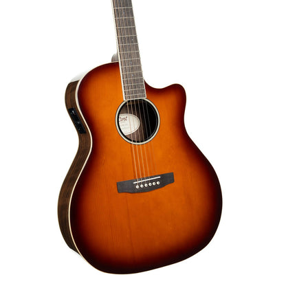 Cort Exotic GA Walnut Electro-Acoustic - Sunburst