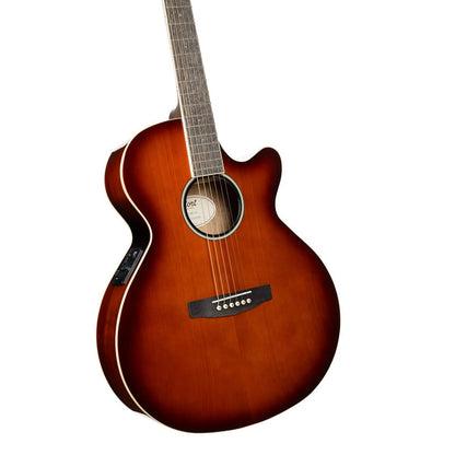 Cort Exotic SFX Myrtle Electro-Acoustic - Sunburst