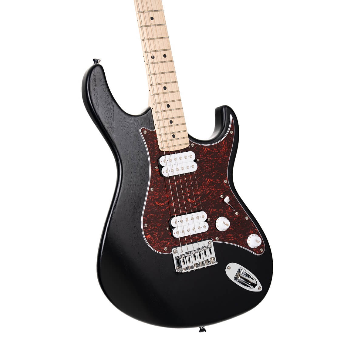 Cort G100 HH Electric Guitar - Open Pore Black
