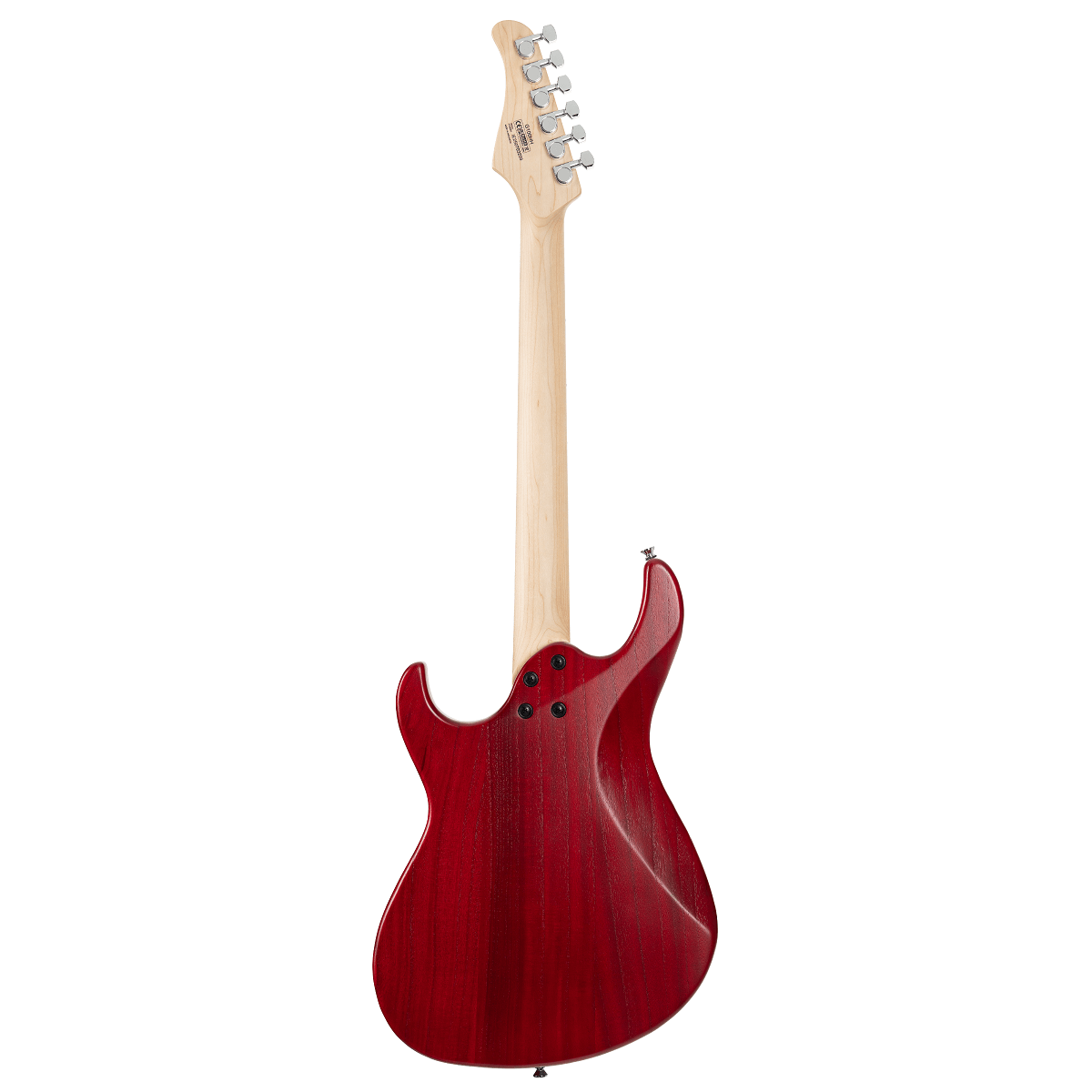 Cort G100 HH Electric Guitar - Open Pore Black Cherry