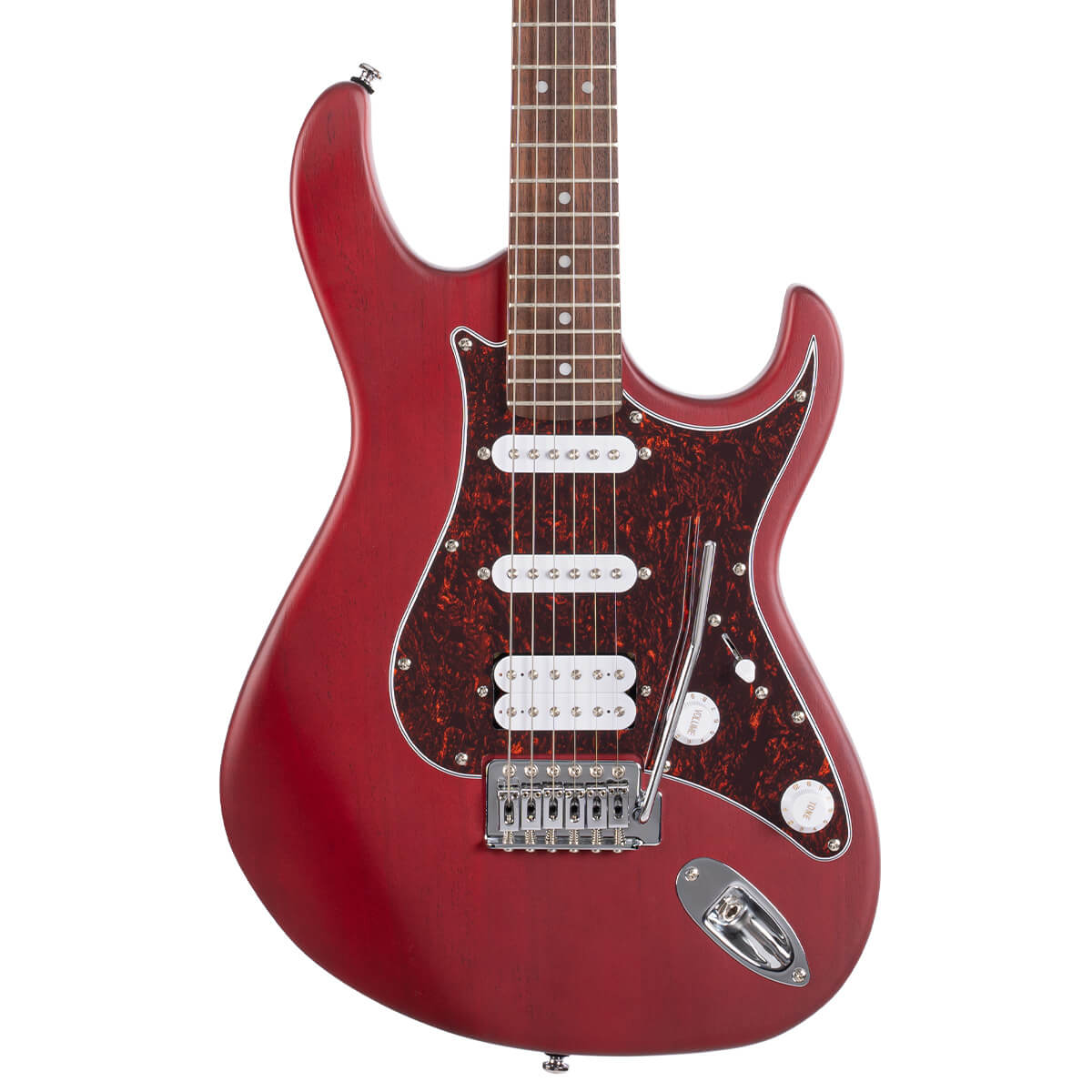 Cort G110 Electric Guitar - Open Pore Black Cherry
