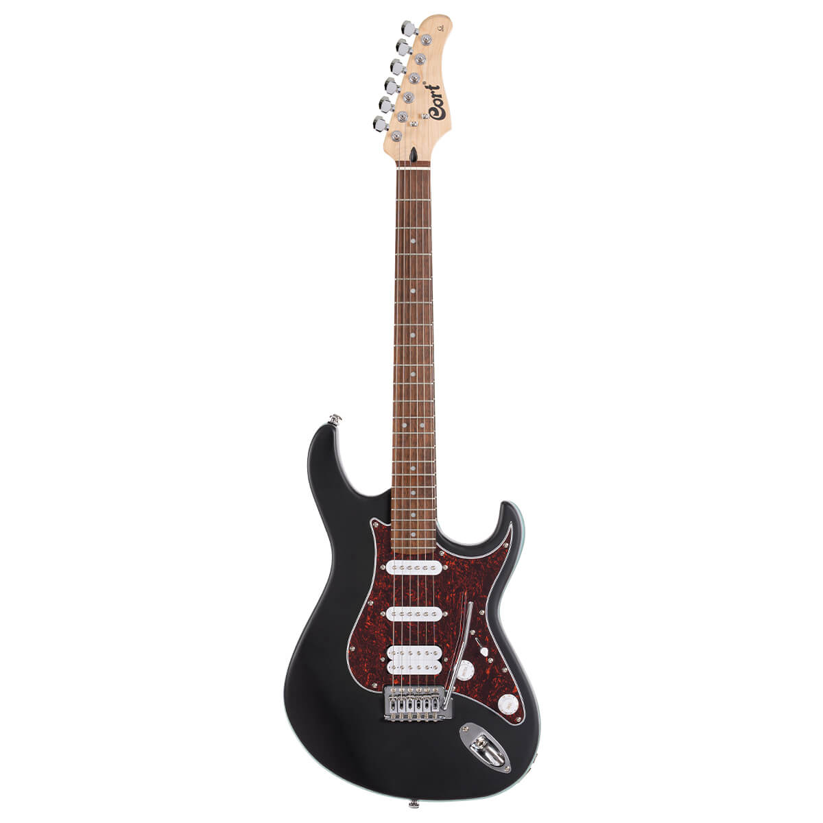 Cort G110 Electric Guitar - Open Pore Black