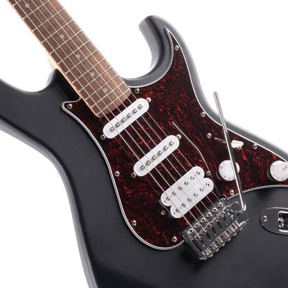 Cort G110 Electric Guitar - Open Pore Black