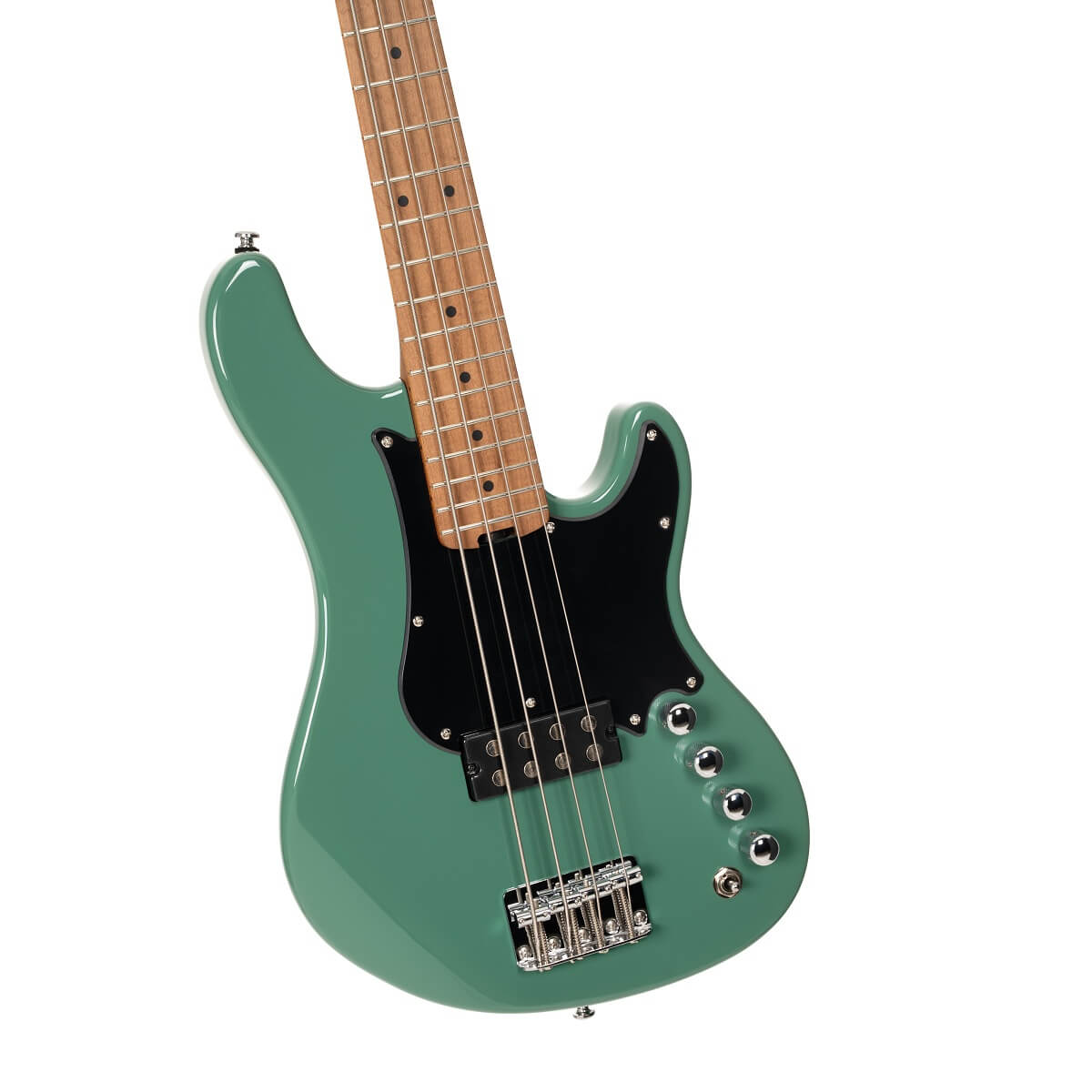 Cort GB Short Scale Bass - Forest Green