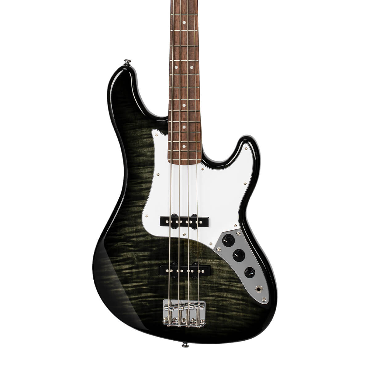 Cort GB24JJ Bass - Trans Black