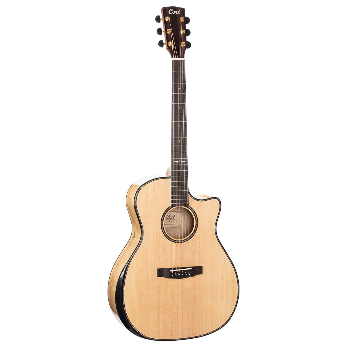 Cort GA-MY Bevel Grand Regal Acoustic - Natural Gloss