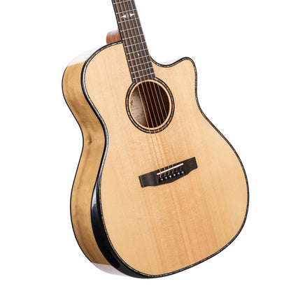 Cort GA-MY Bevel Grand Regal Acoustic - Natural Gloss